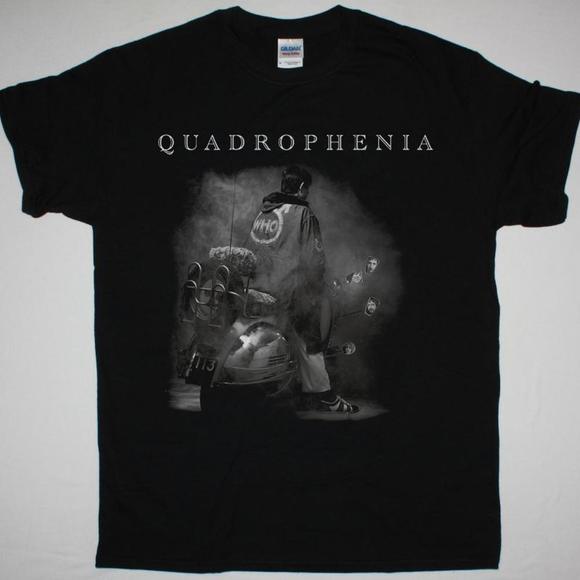 The Who Quadrophenia 1973 New Black T Shirt - Picture 1 of 4